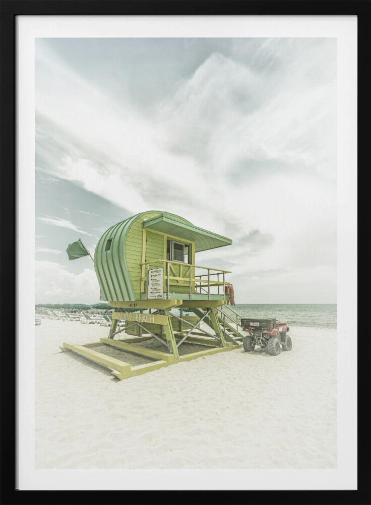 Vintage Florida Flair at Miami Beach | Poster