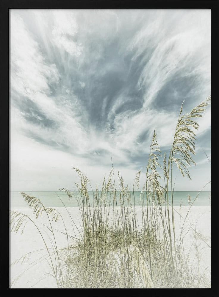 Calmness on the beach | Poster