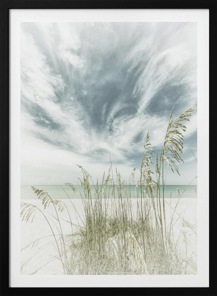 Calmness on the beach | Poster