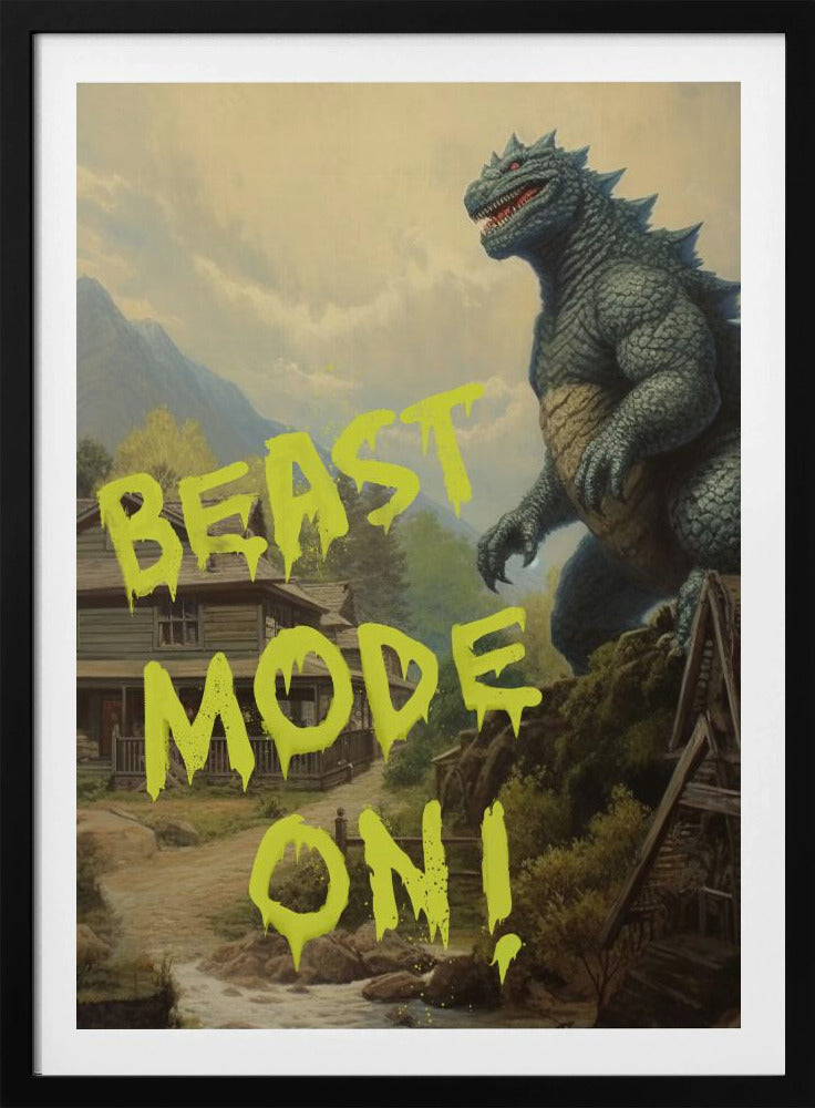 Beast Mode On | Poster