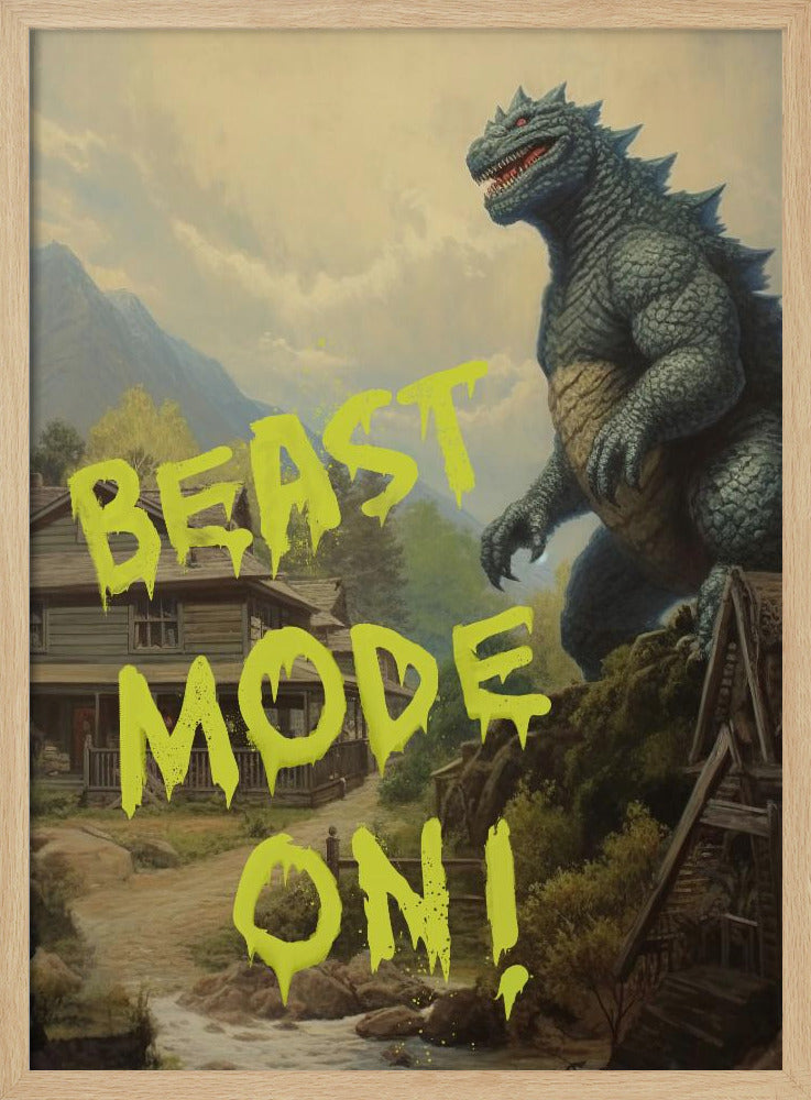 Beast Mode On | Poster