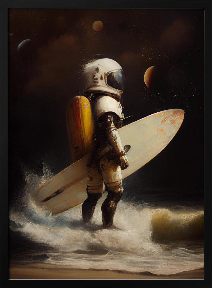 My Space Surfing Day | Poster