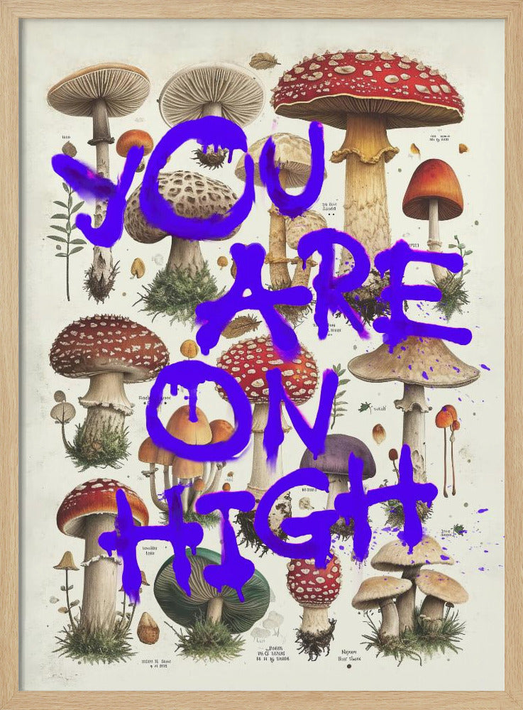 You Are On High | Poster