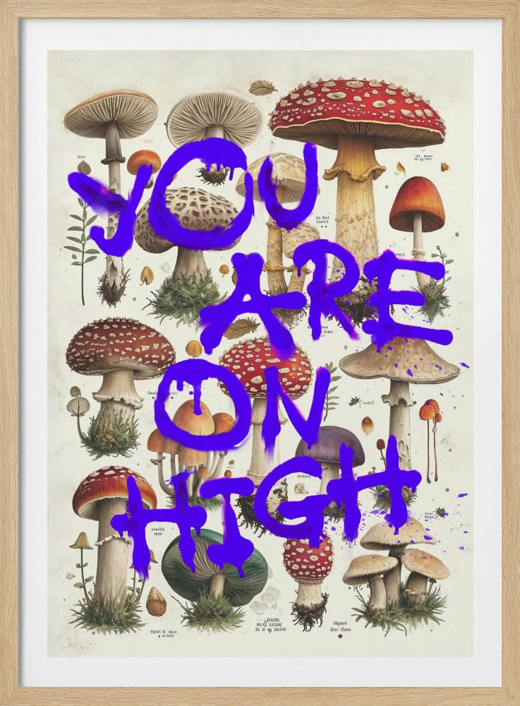 You Are On High | Poster