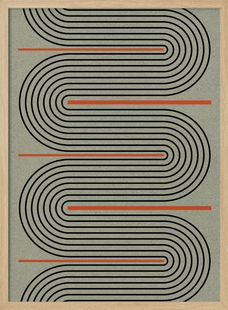 Curved Rhythms | Poster