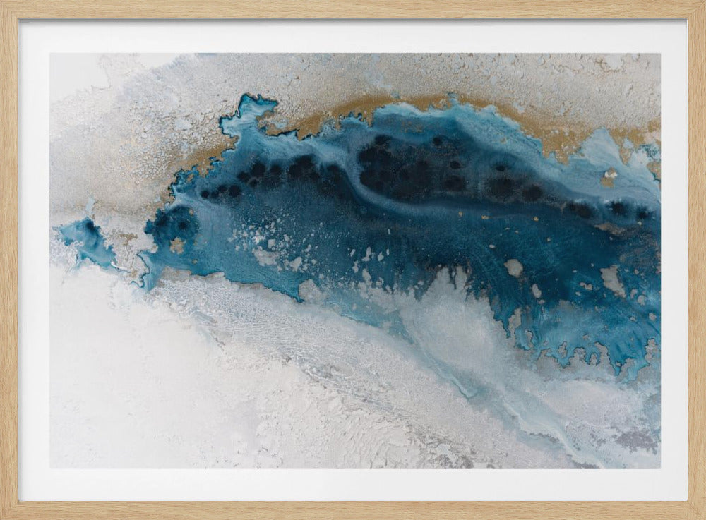 Coastal palette - Royal Glow | Poster