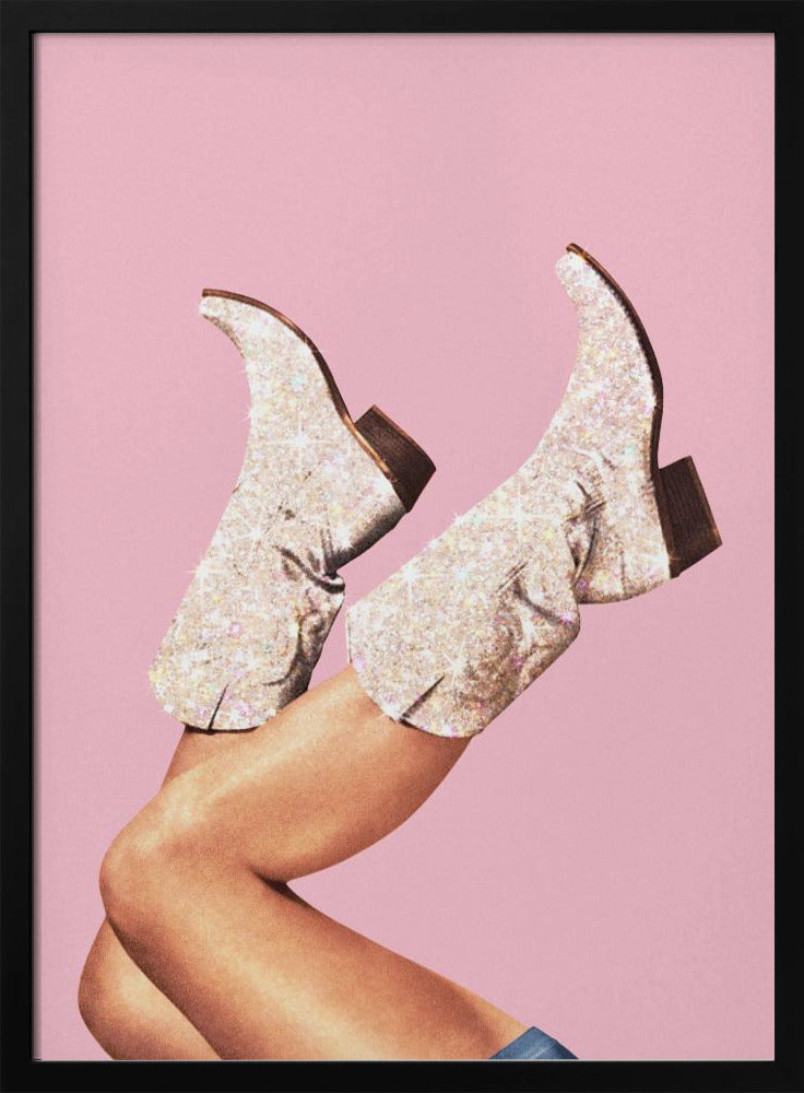 These Boots - Glitter Pink II | Poster