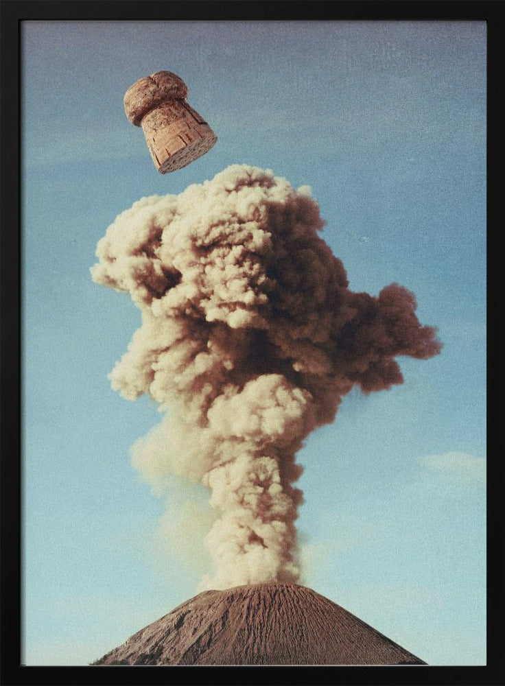 Volcanic Pop - Champagne Party | Poster