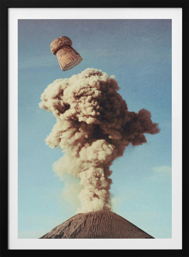 Volcanic Pop - Champagne Party | Poster