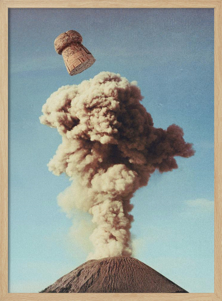 Volcanic Pop - Champagne Party | Poster