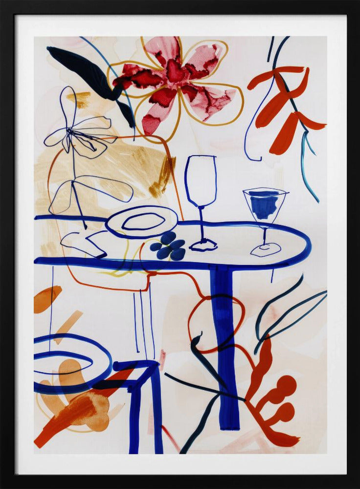 Vibrant Table Scene | Poster