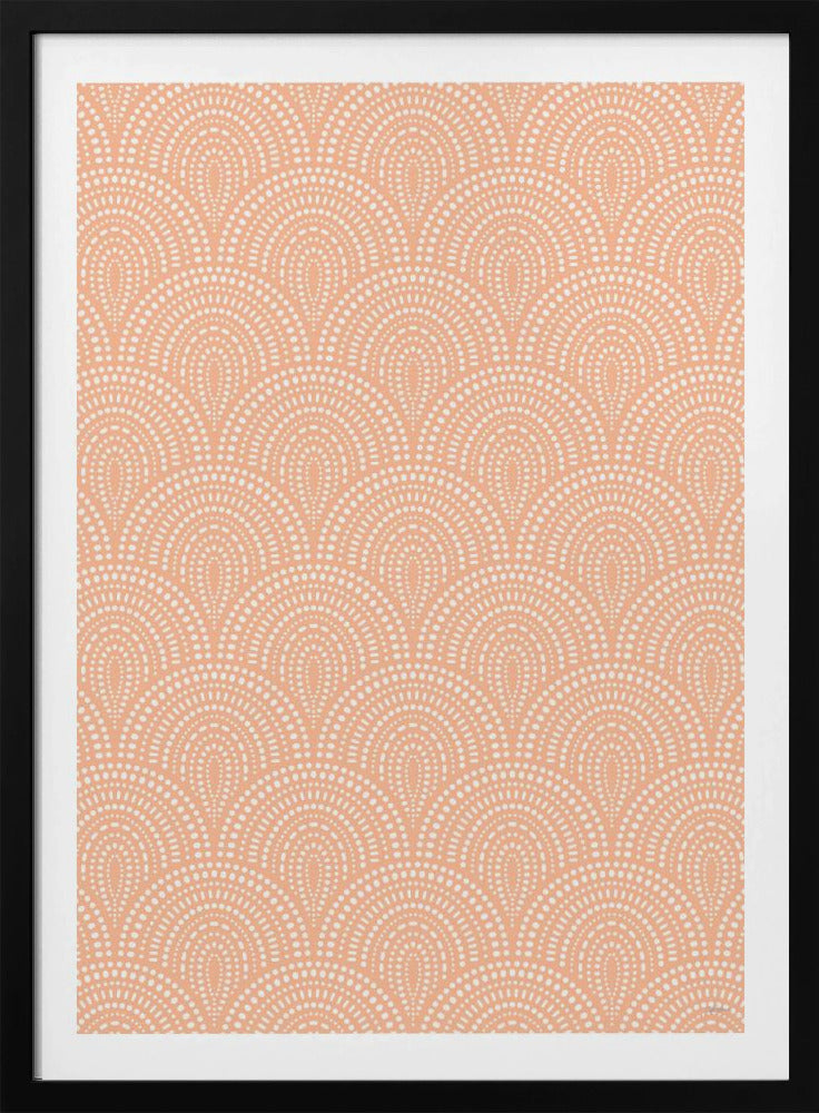 Dotty Peach Fuzz | Poster