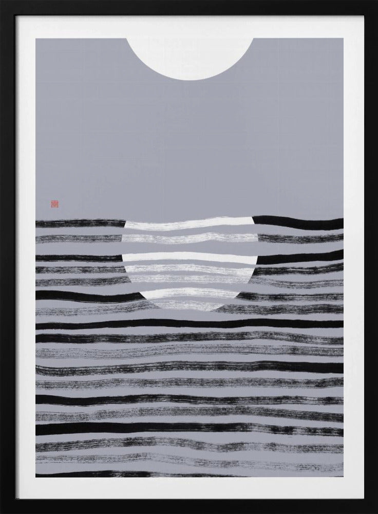 Hidden Moon N°2 | Reflection | Poster