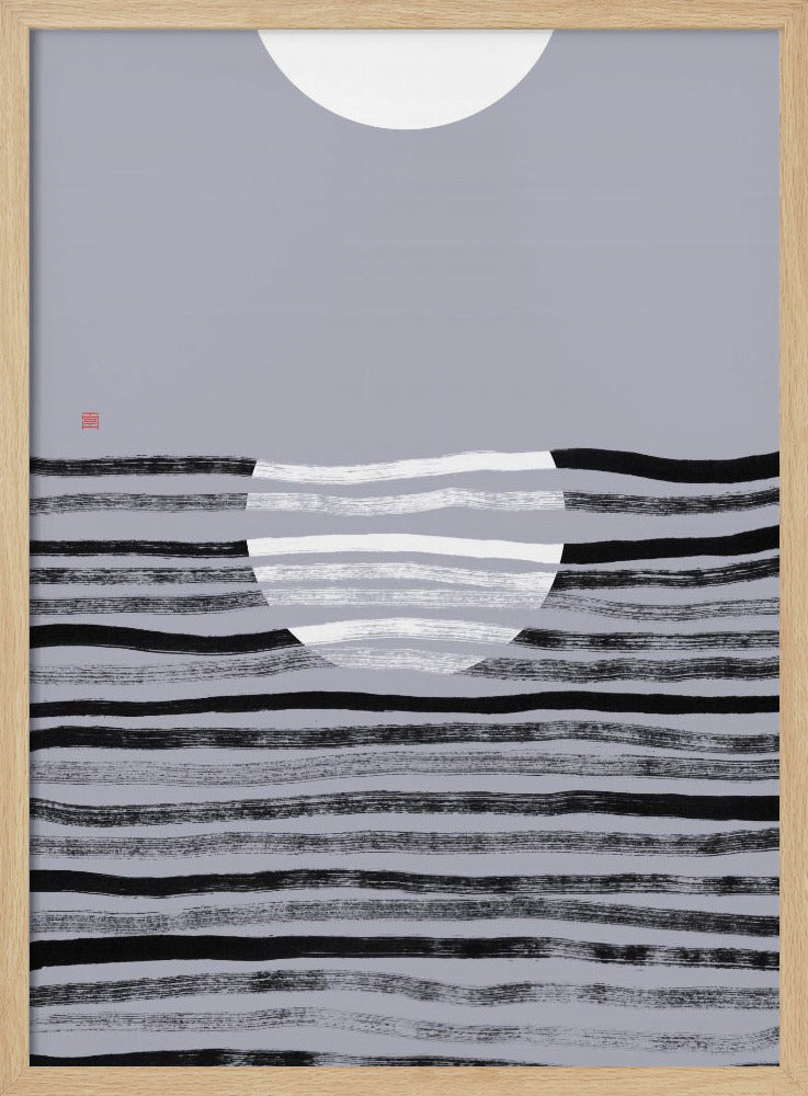 Hidden Moon N°2 | Reflection | Poster