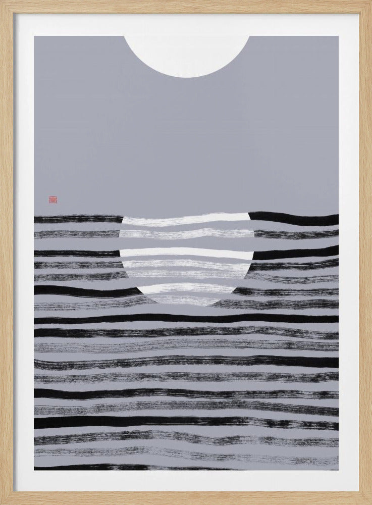 Hidden Moon N°2 | Reflection | Poster