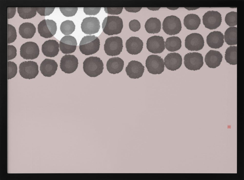 Hidden Moon N°3 | Behind the Clouds | Poster