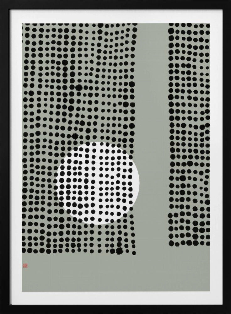 Hidden Moon N°4 | Behind the Curtains | Poster