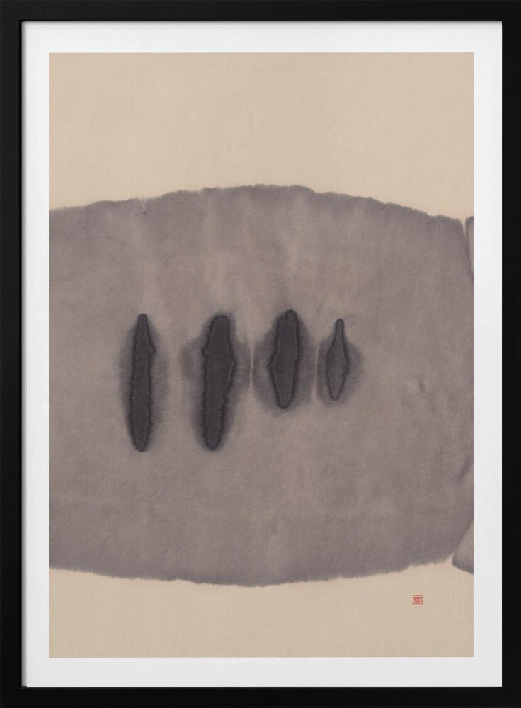 Study N°1 | Four Cypresses In a Zeppelin | Poster