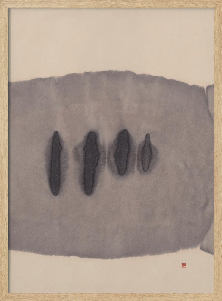 Study N°1 | Four Cypresses In a Zeppelin | Poster