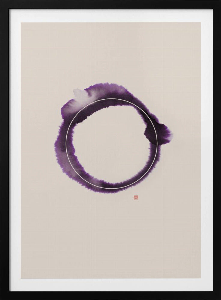 Circle N°3 | Rose | Poster