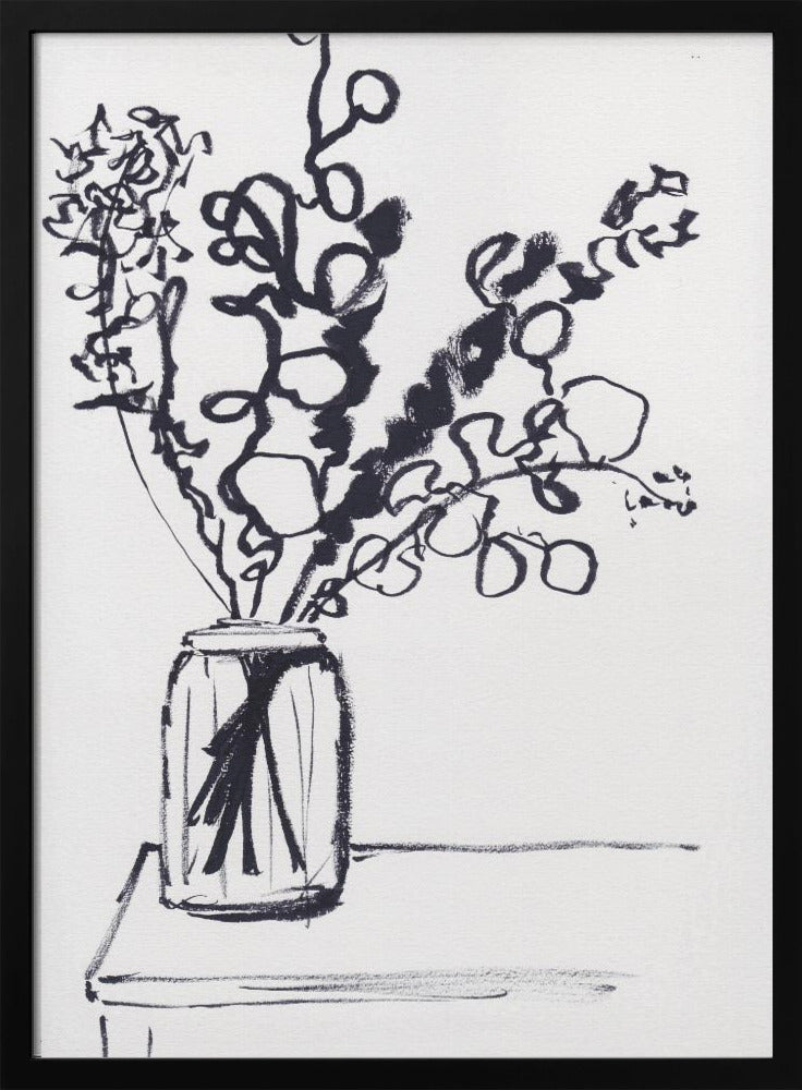 Black and White Still Life Small | Poster