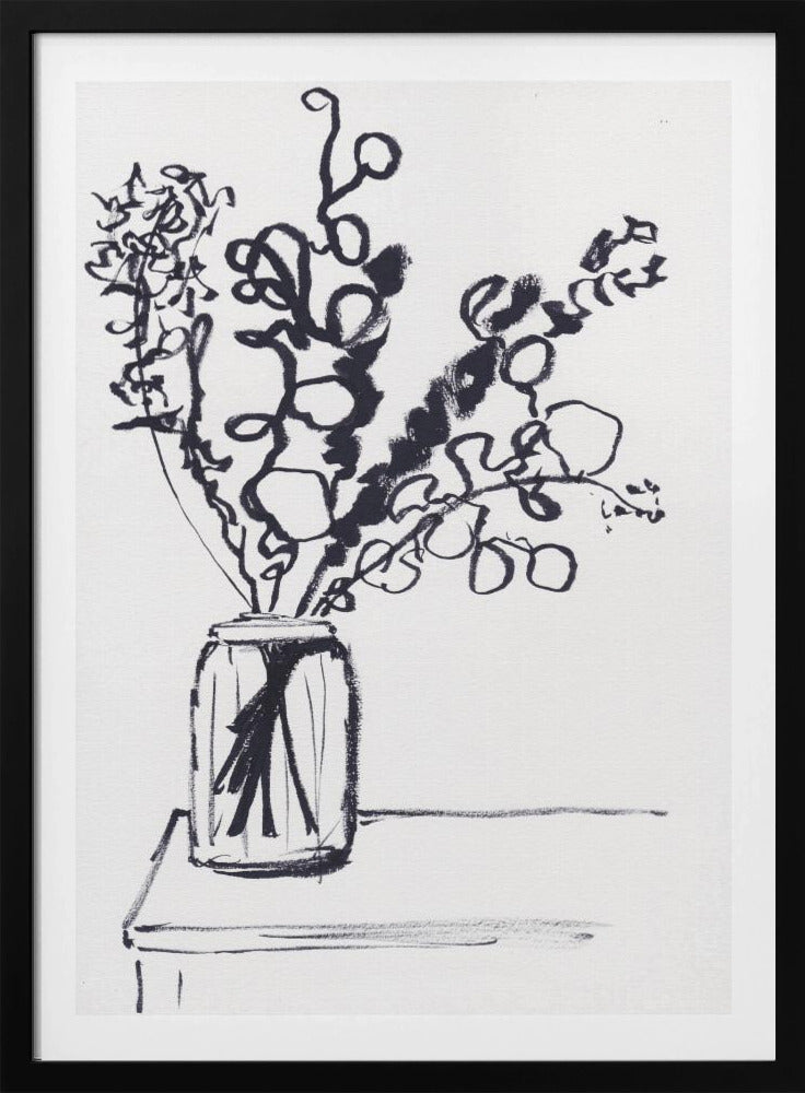Black and White Still Life Small | Poster