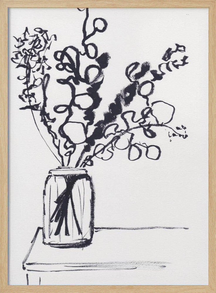 Black and White Still Life Small | Poster