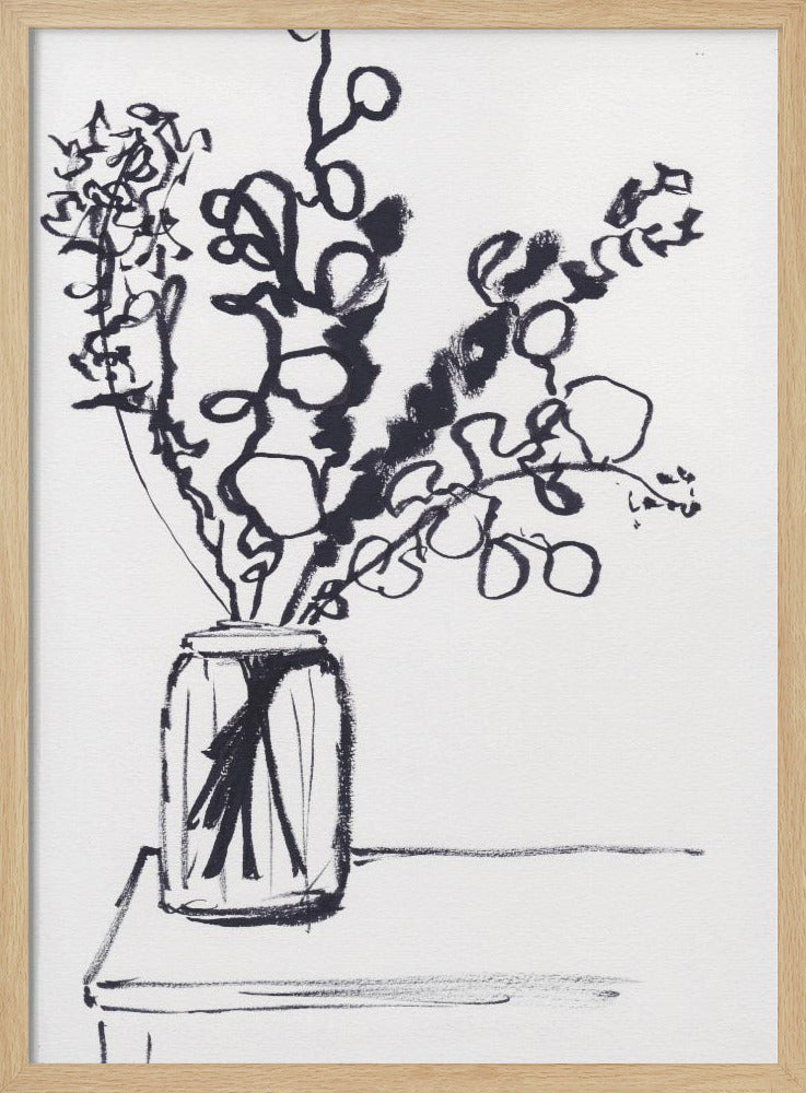 Black and White Still Life | Poster