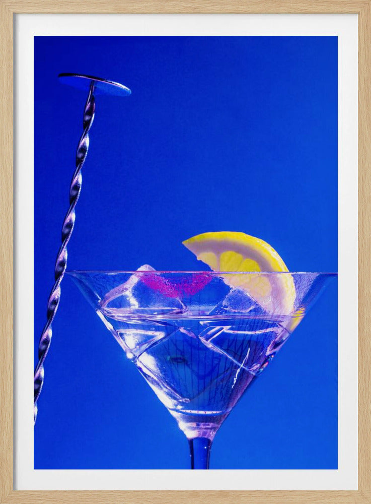 Lemon Twist Martini | Poster