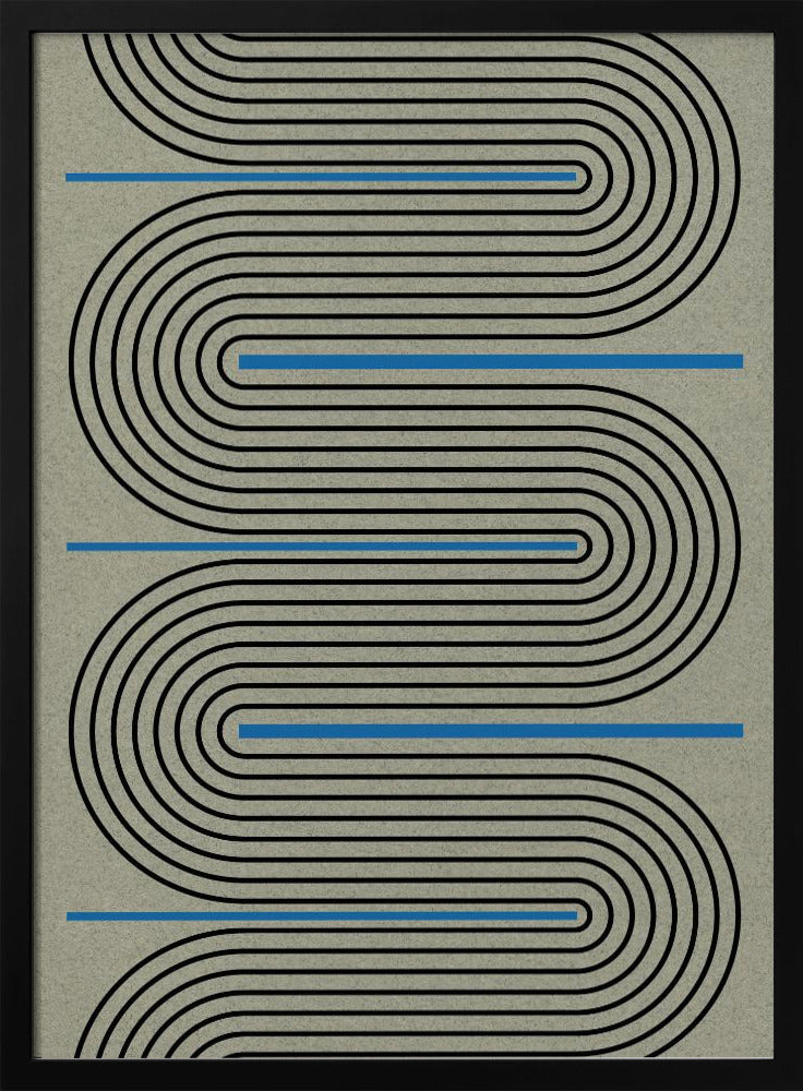 Curves &amp; Lines Symphony | Poster