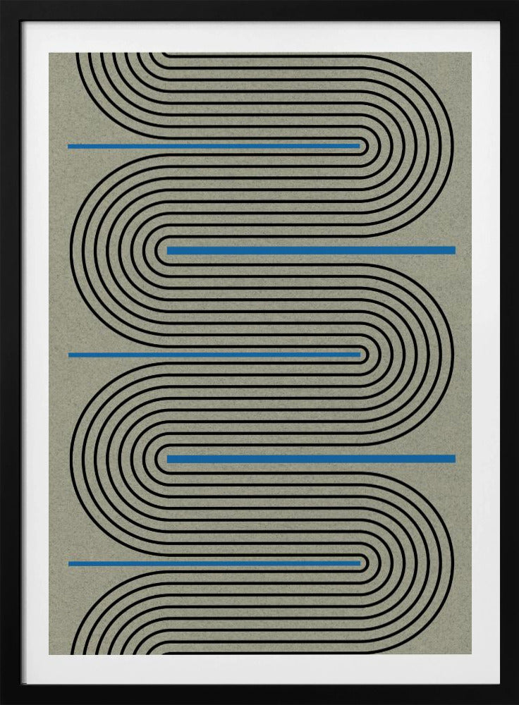 Curves &amp; Lines Symphony | Poster