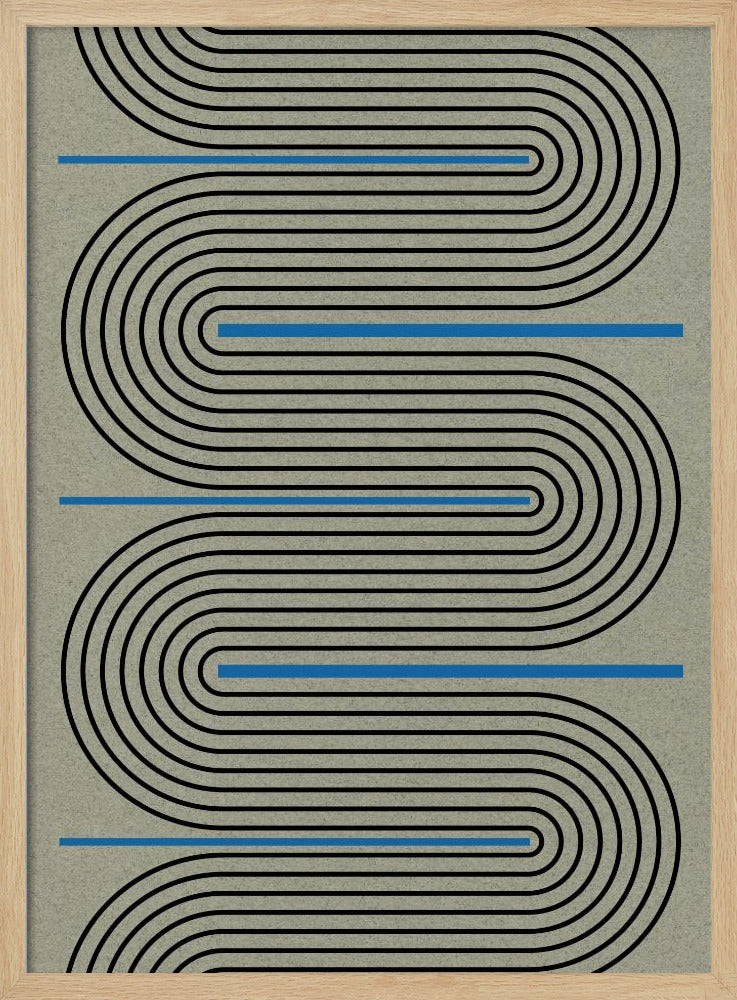 Curves &amp; Lines Symphony | Poster