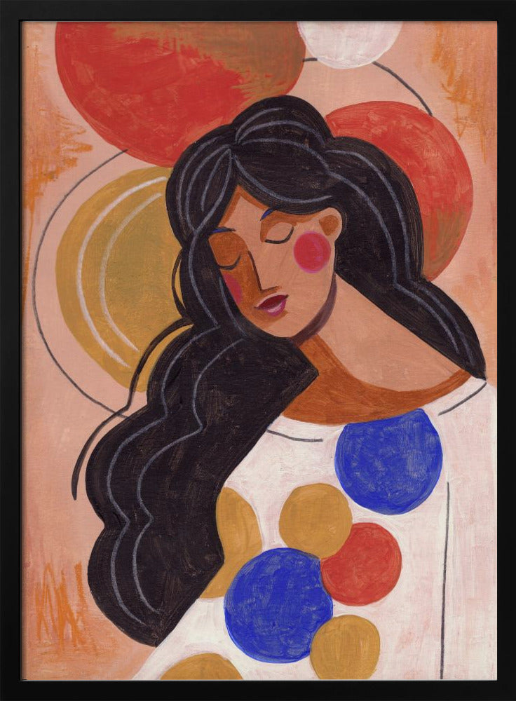 Woman in Thoughts | Poster