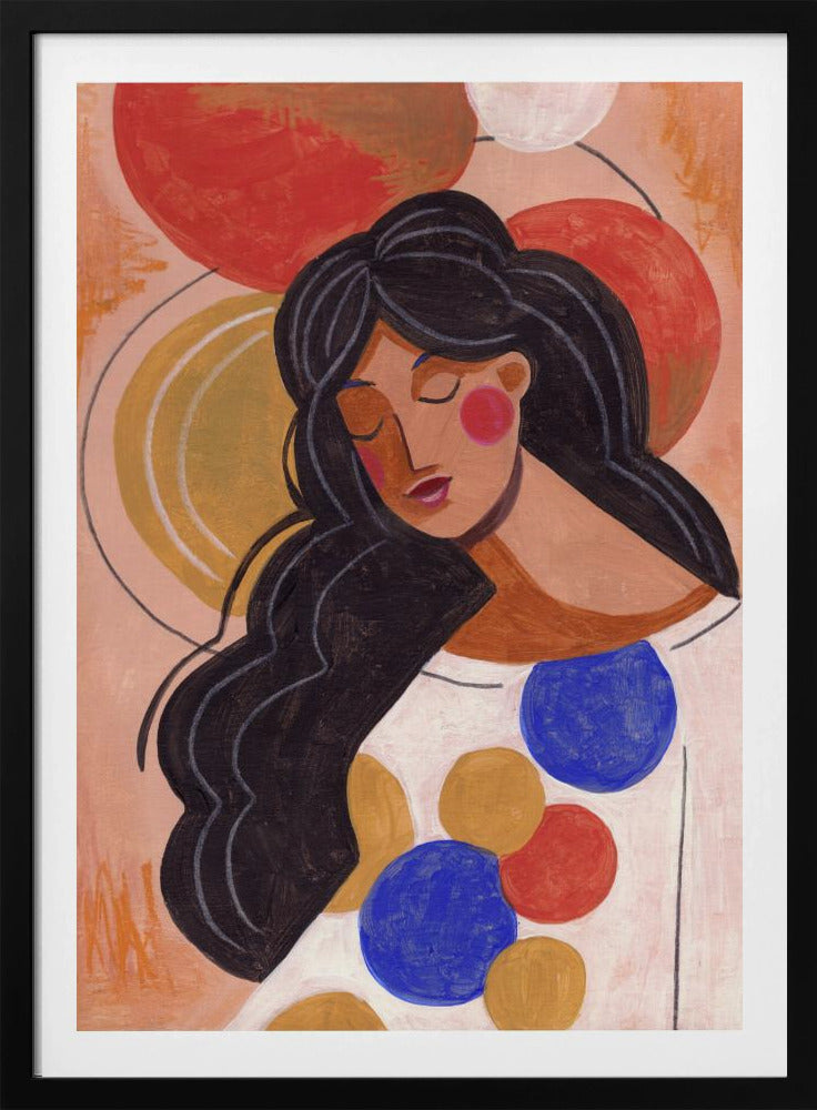 Woman in Thoughts | Poster