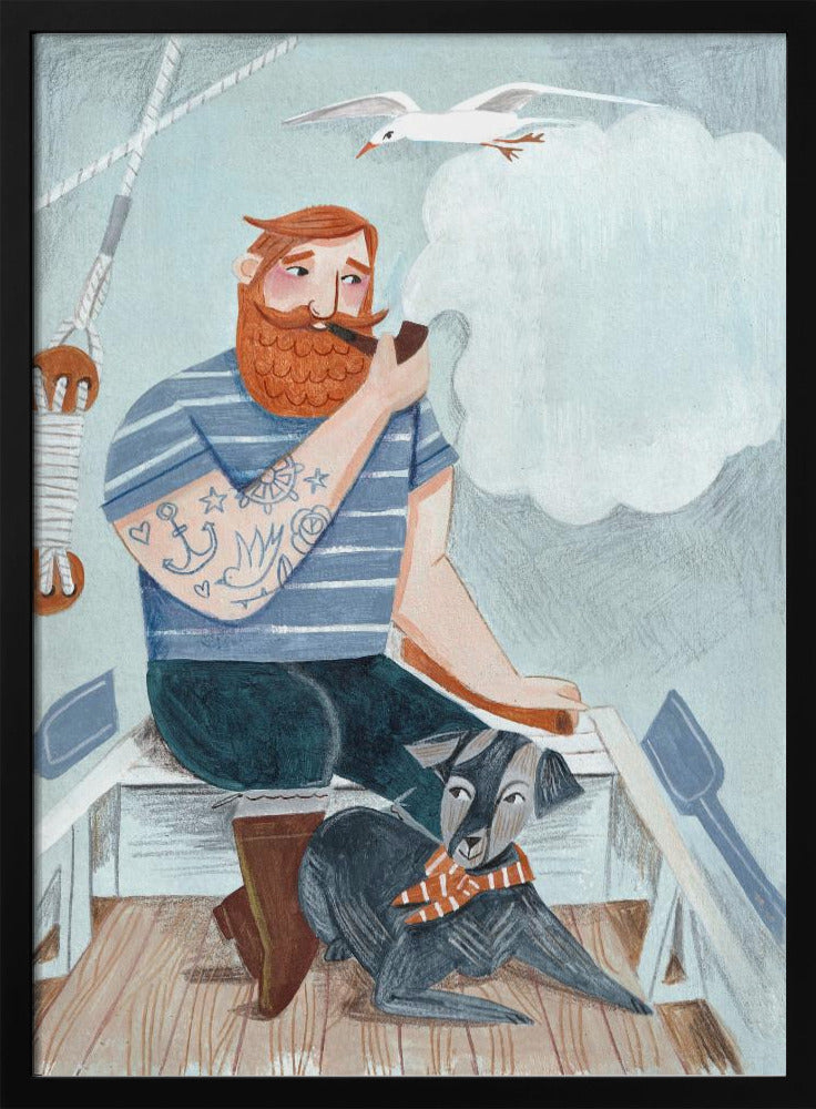 Skipper and Dog | Poster