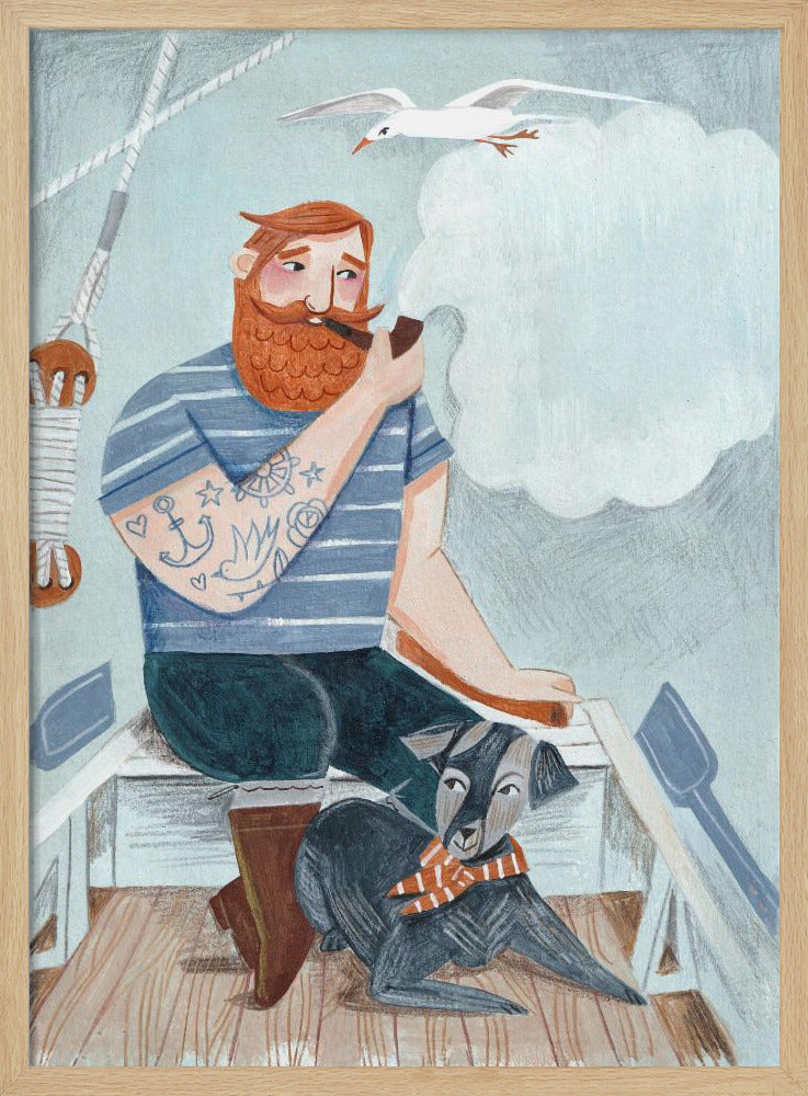 Skipper and Dog | Poster