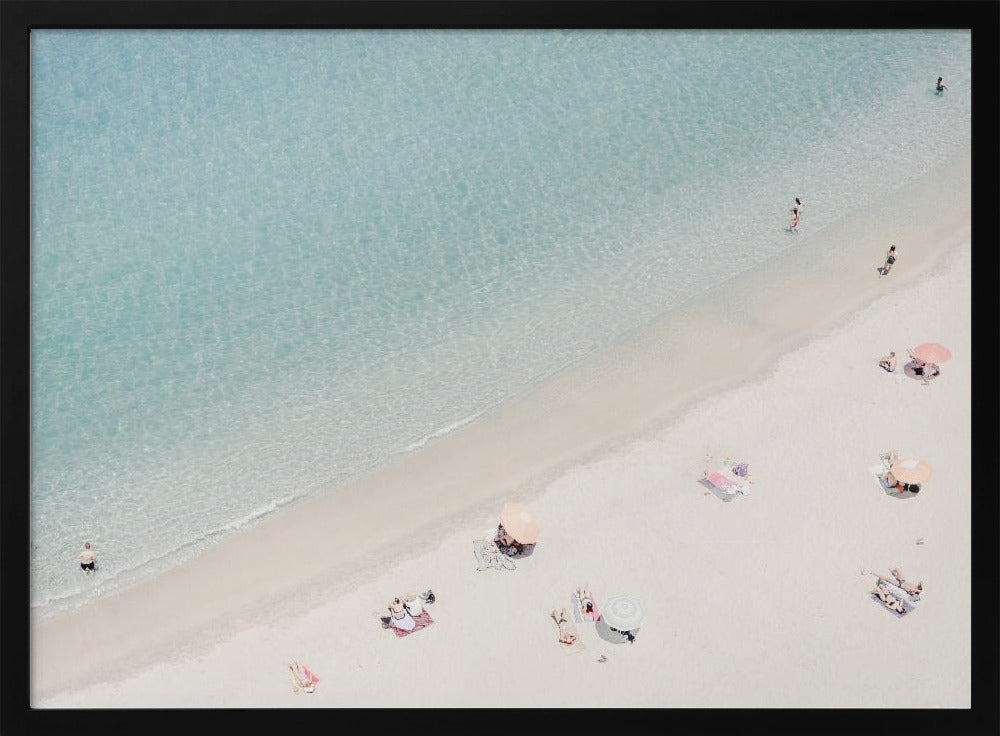 Aerial beach view | Poster