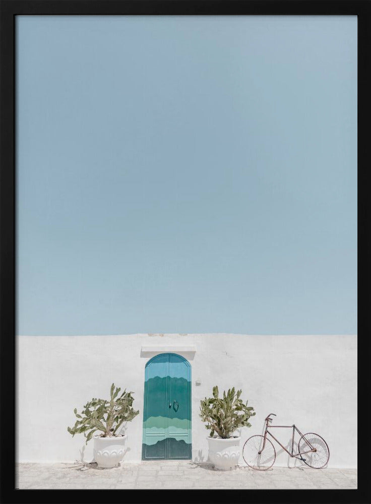 Ostuni blue door | Poster