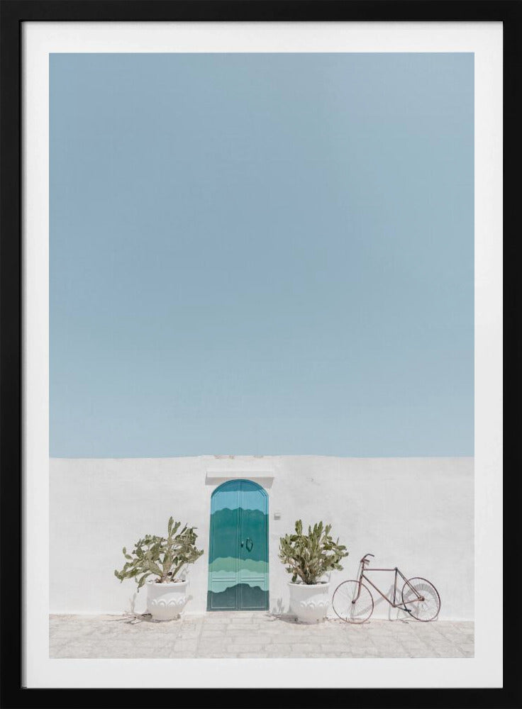 Ostuni blue door | Poster