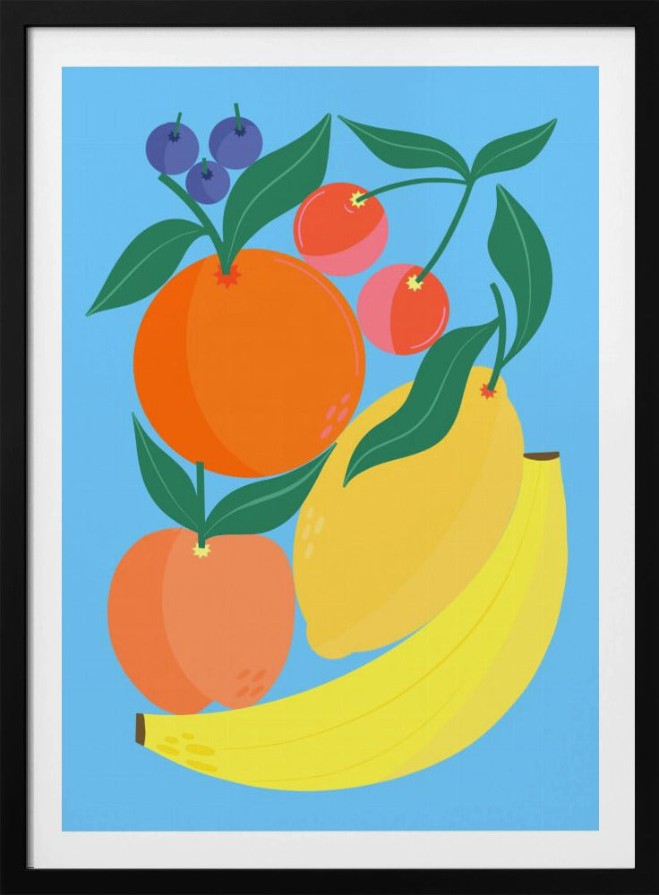 Stacked Fruits | Poster