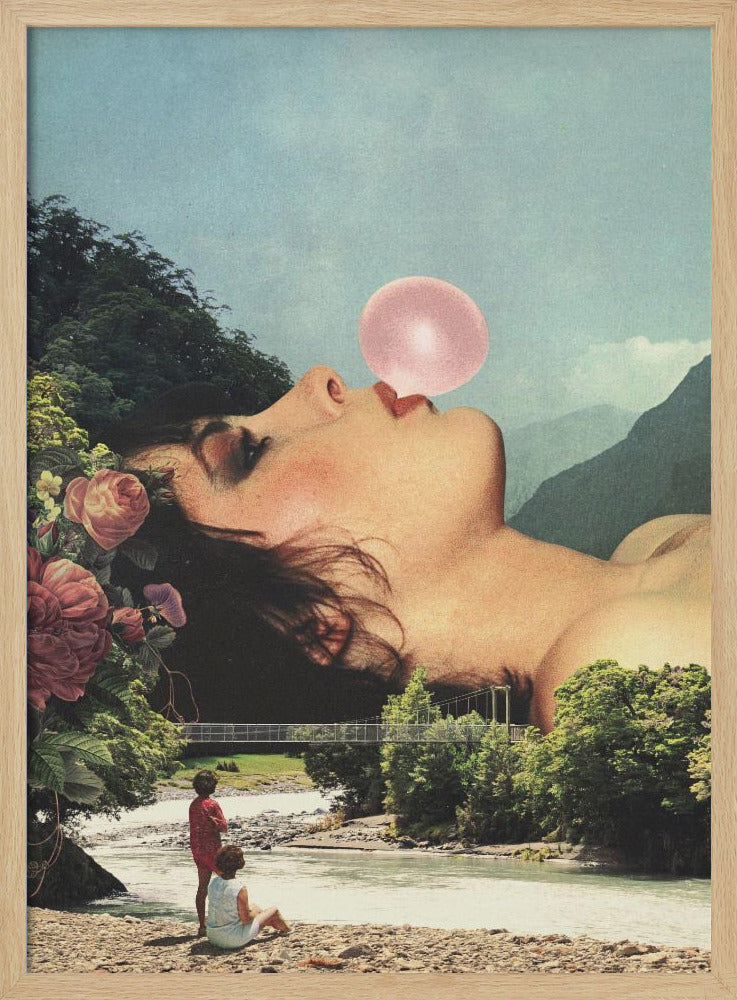 Bubble Gum Girl | Poster