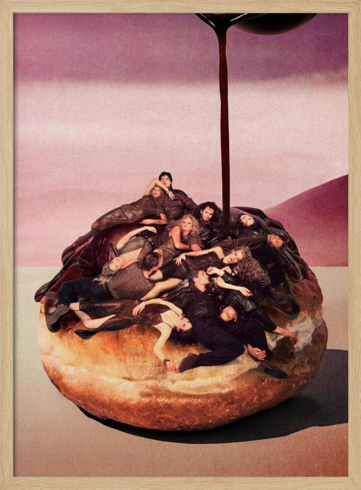 Surreal Decadent Donut | Poster