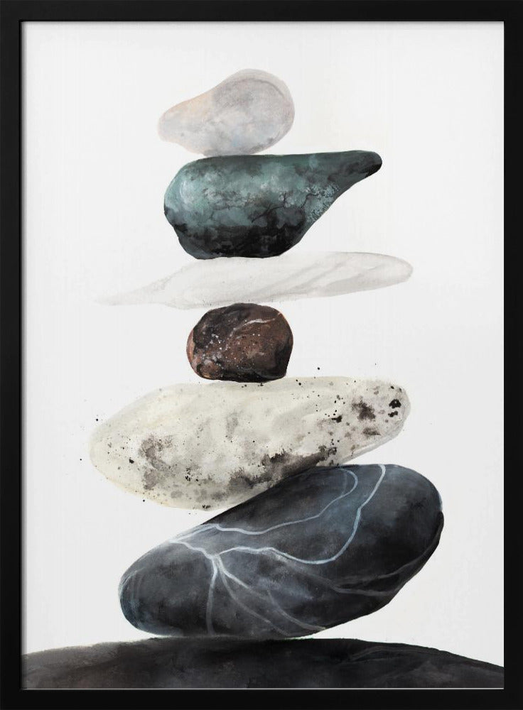 Stones from the beach | Poster