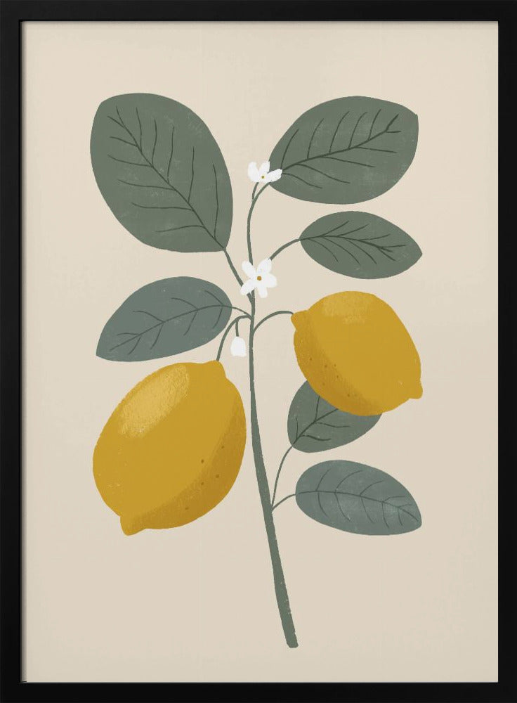 Lemon Vibes 01 | Poster
