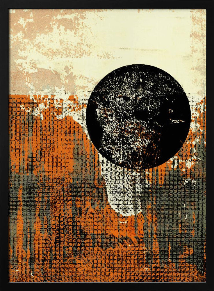 Eclipse Over Texture | Poster
