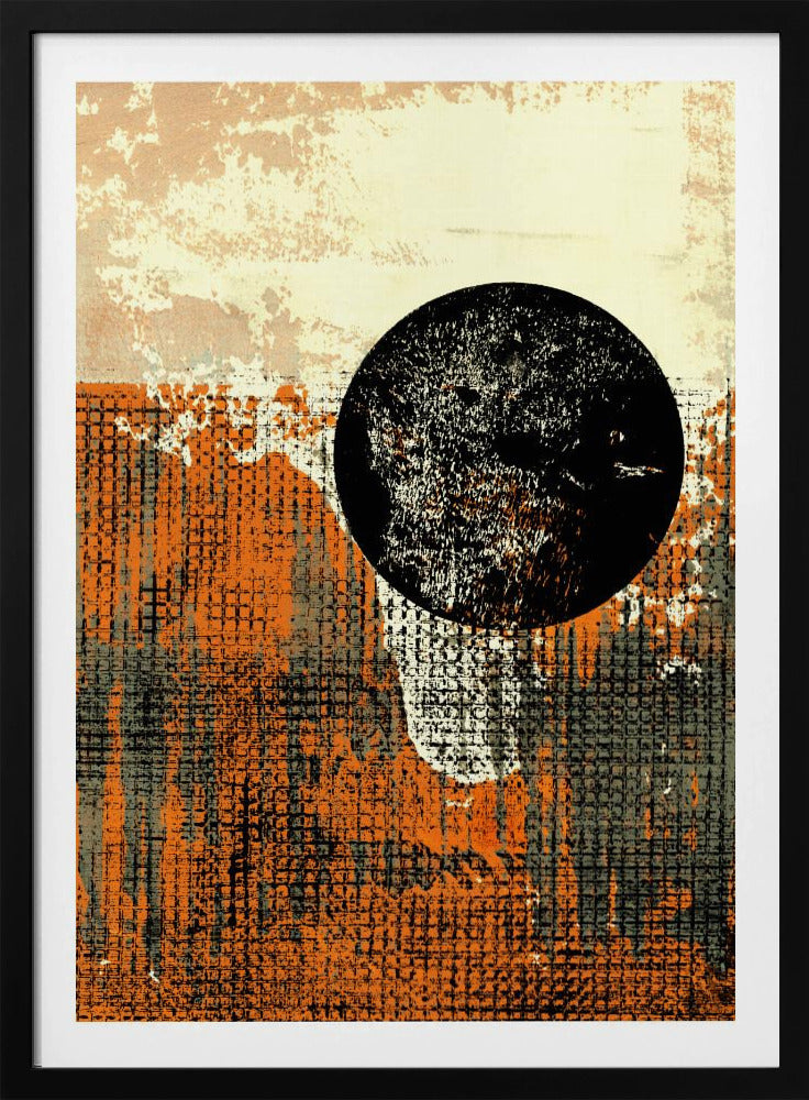 Eclipse Over Texture | Poster