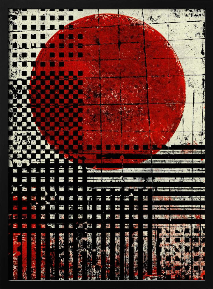 Black And White Geometric Patterns | Poster