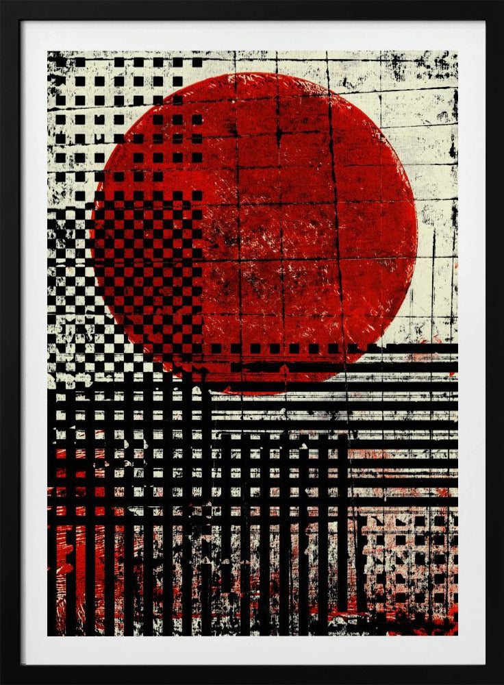 Black And White Geometric Patterns | Poster