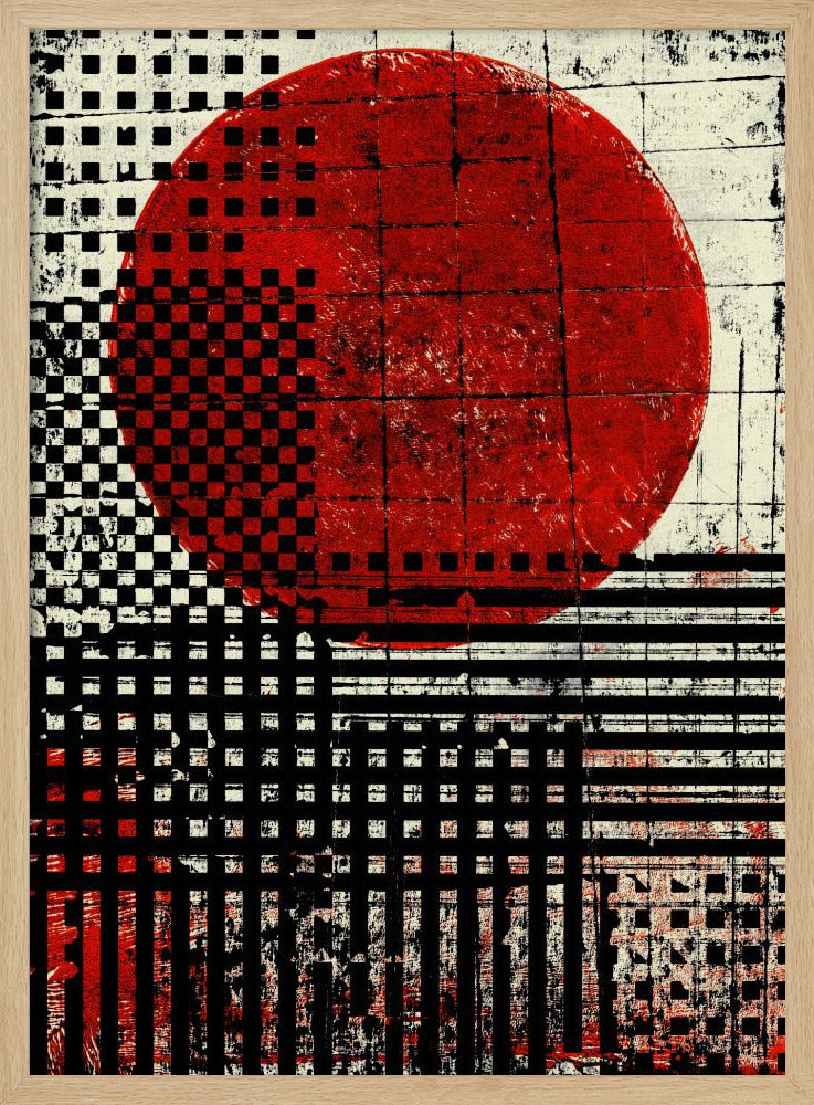 Black And White Geometric Patterns | Poster