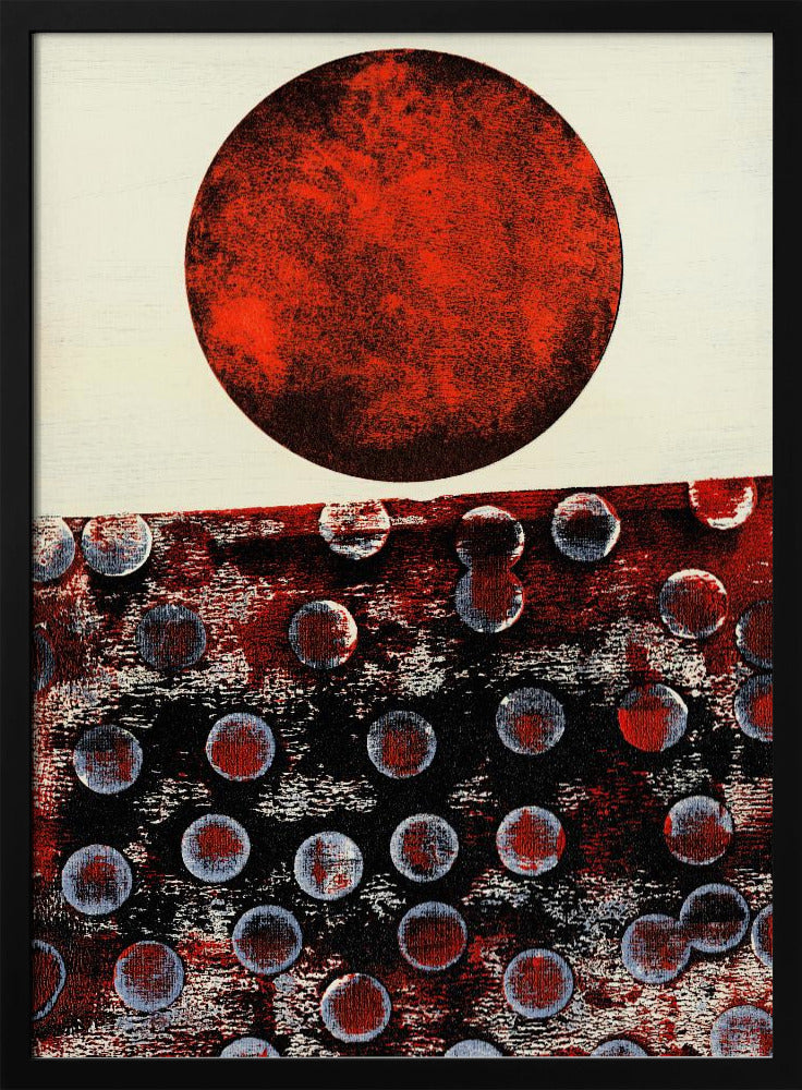 Abstract Artwork With Geometric Composition | Poster